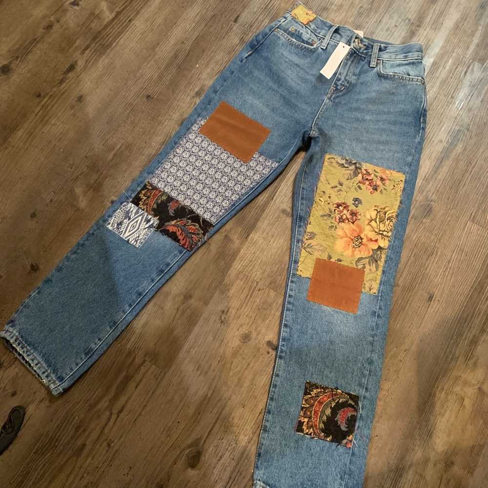 Free People straight jeans size 25